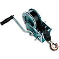 Лебёдка ручная барабанная, 0,7 т. с текстильной лентой 10 м.